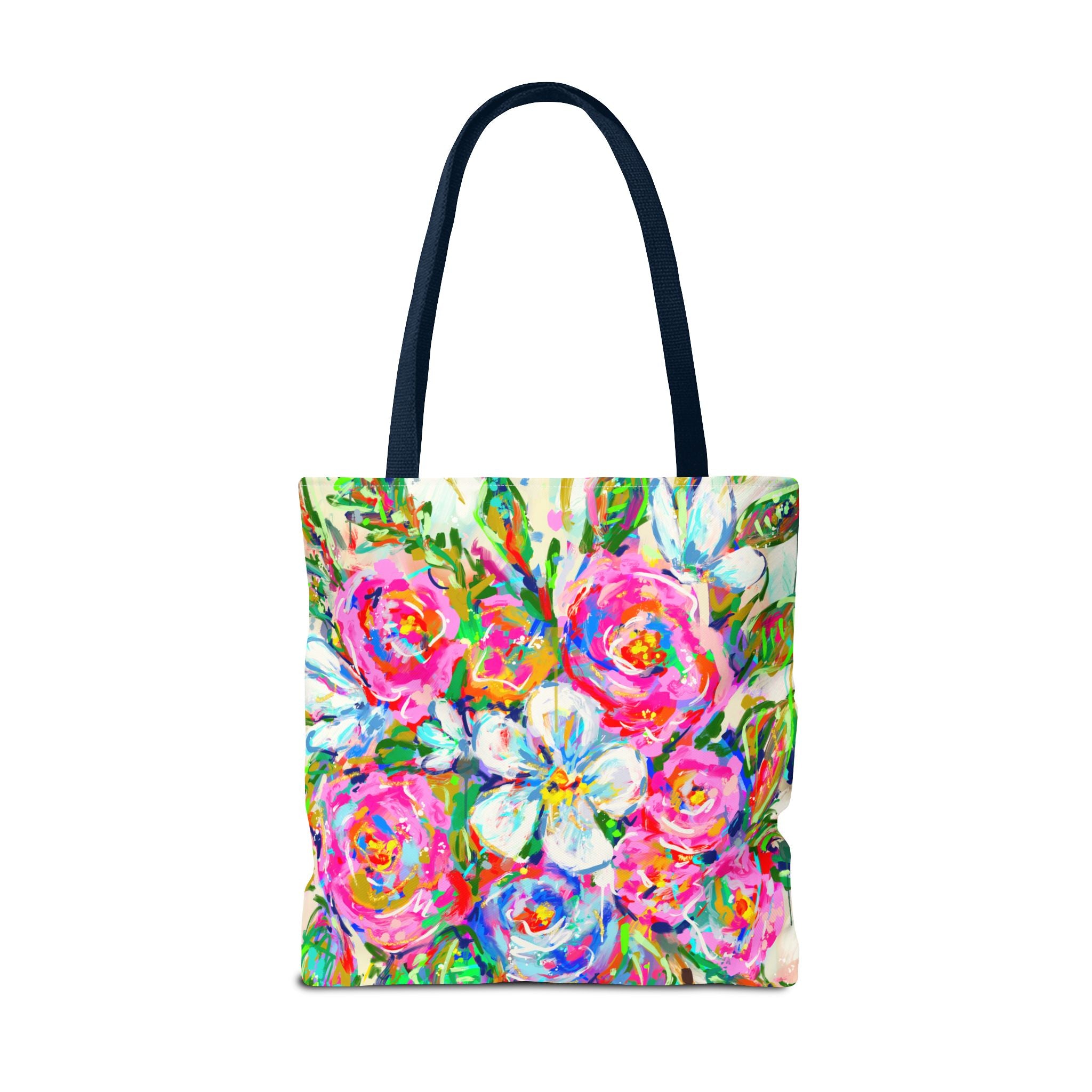 Colorful Floral Tote Bag