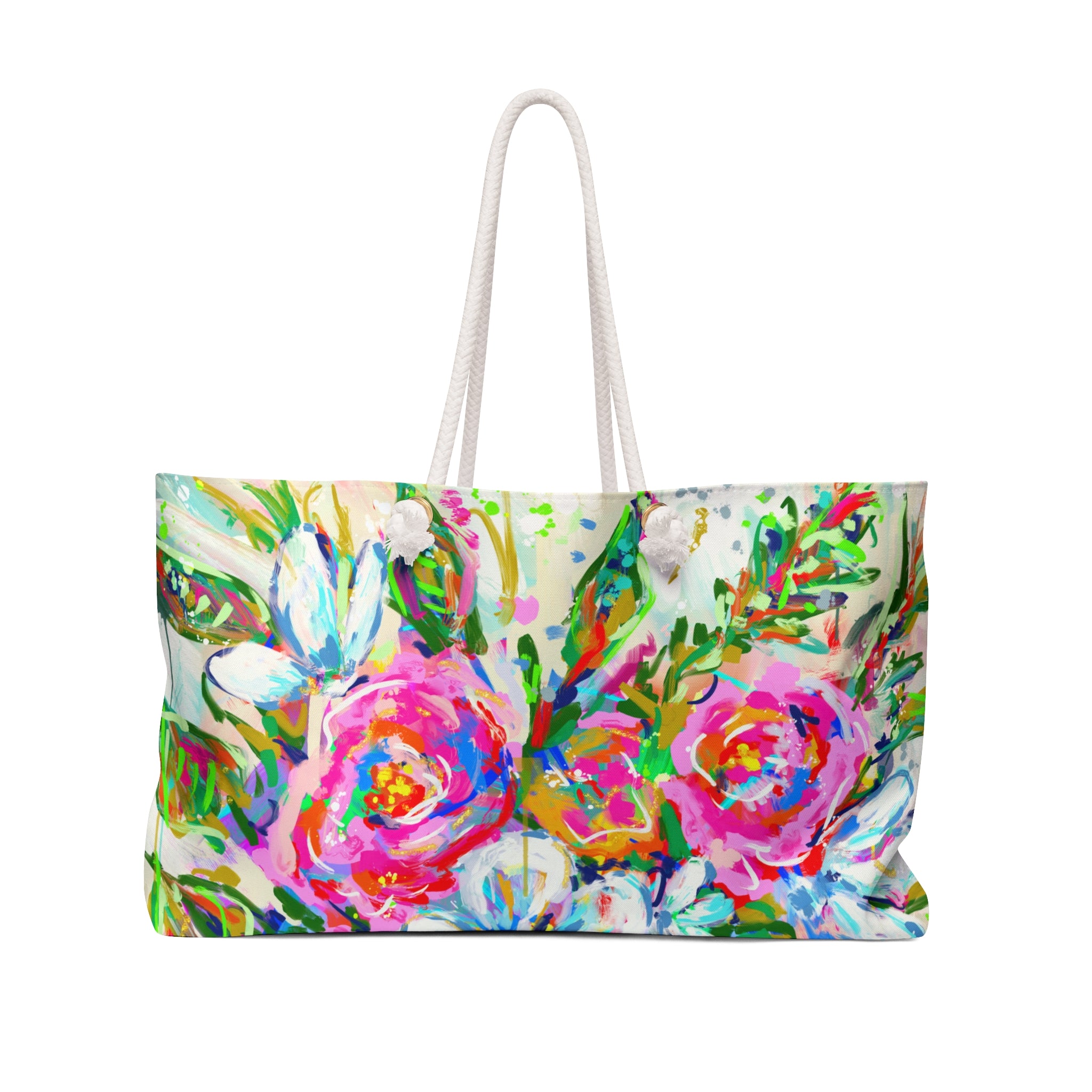 Floral Bouquet Weekender Bag