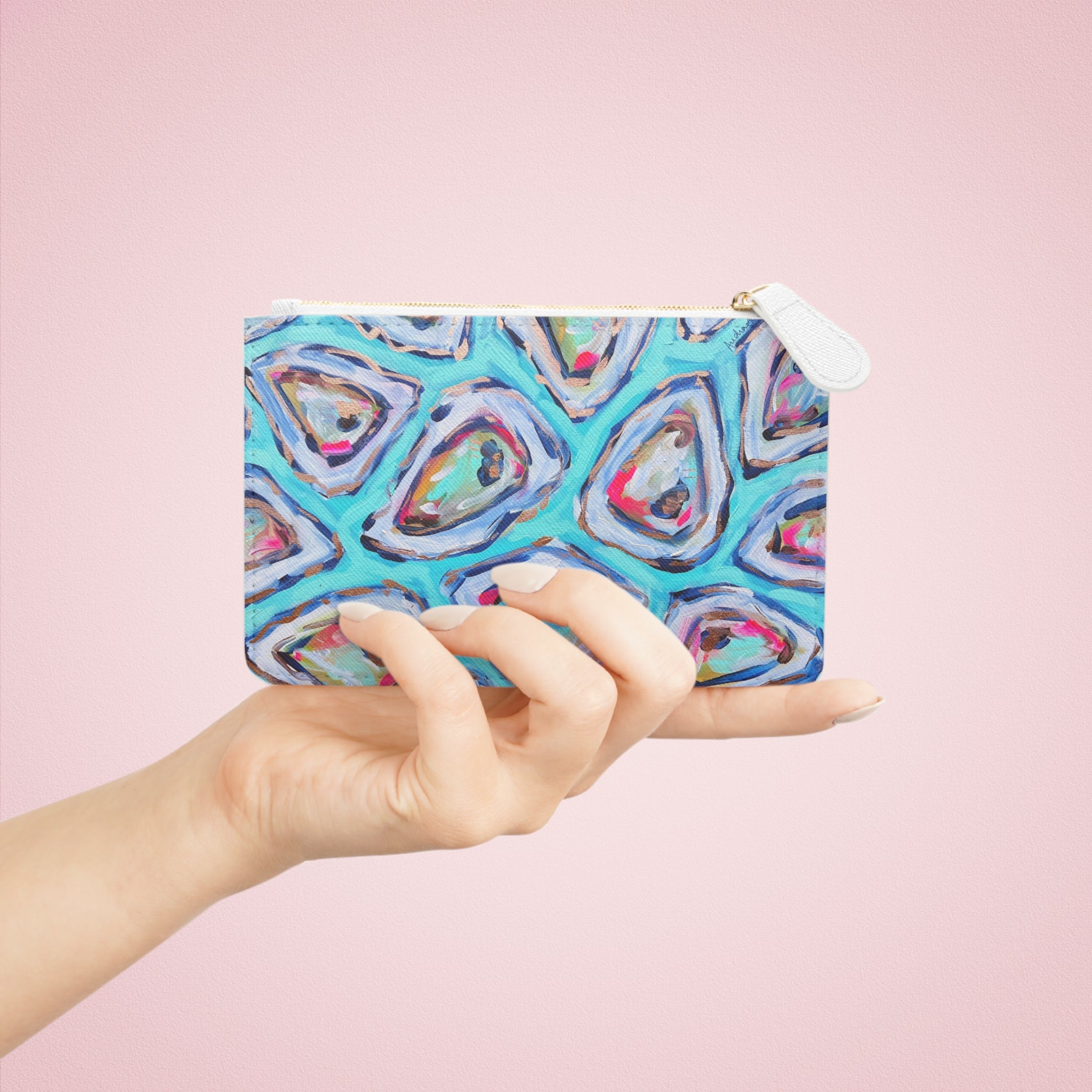 Oysters Mini Clutch Bag