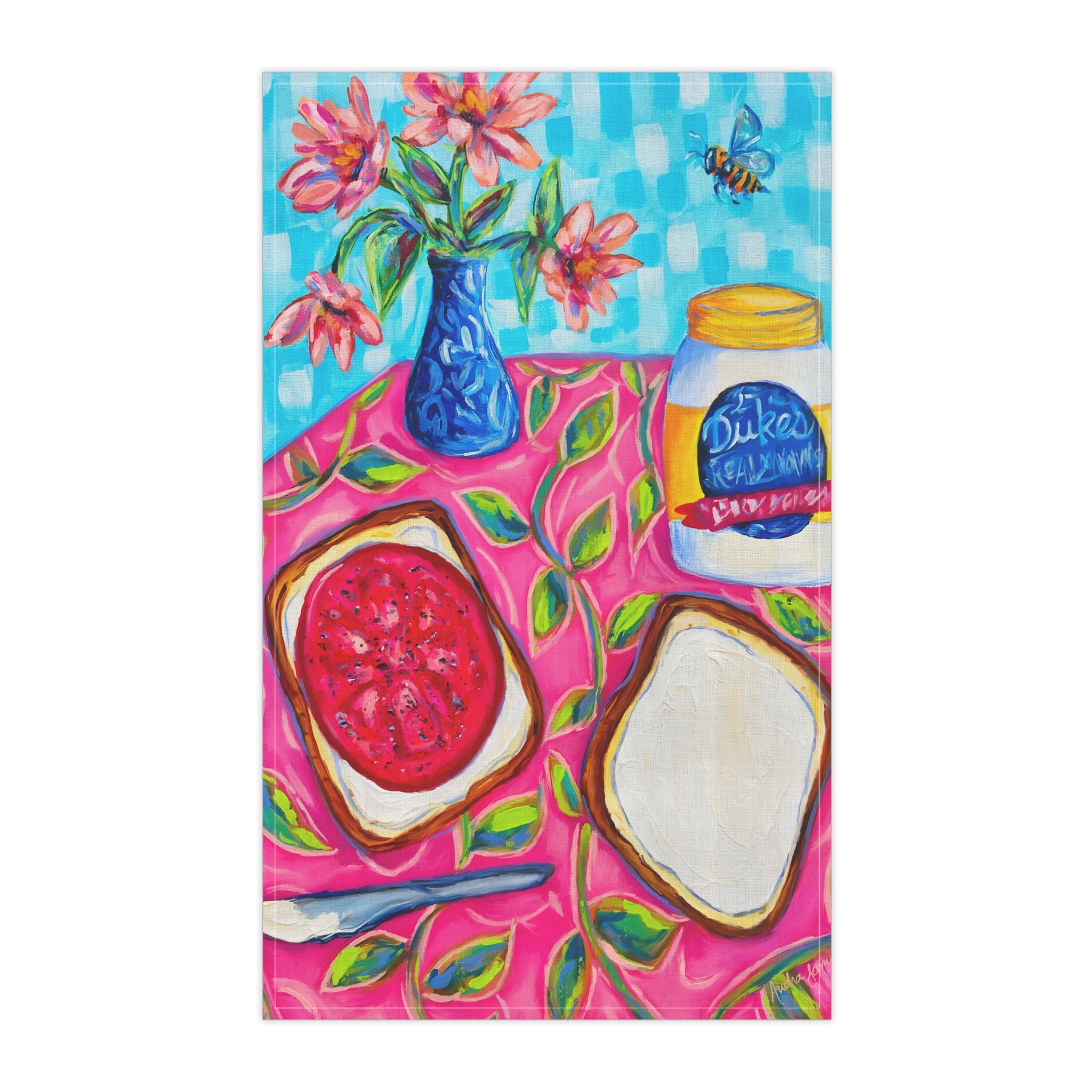 Tomato Sandwich Tea Towel