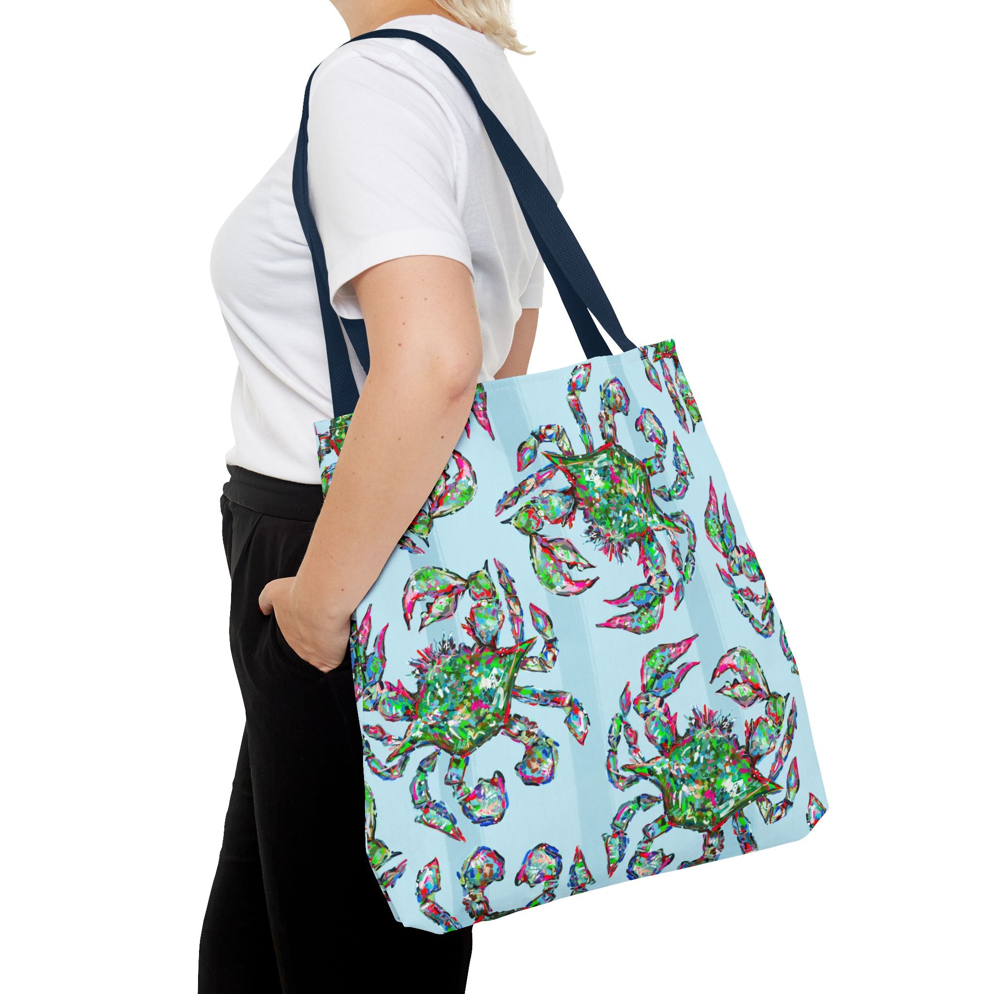 Blue Crabs Tote Bag