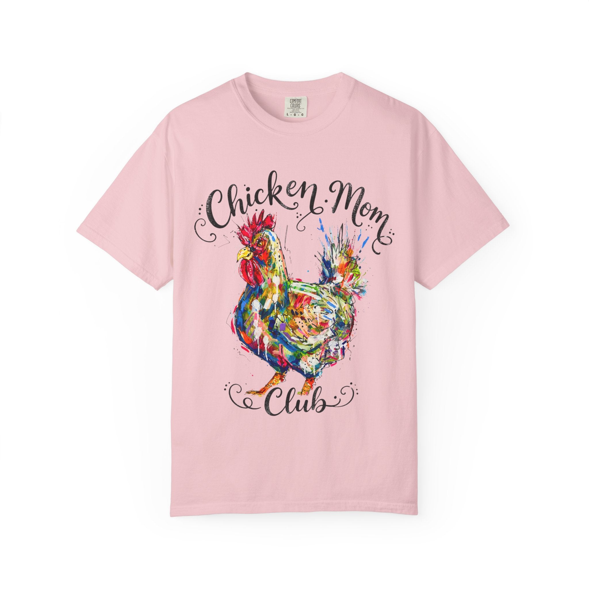 Chicken Mom Club T-Shirt | Colorful Funny Graphic Tee