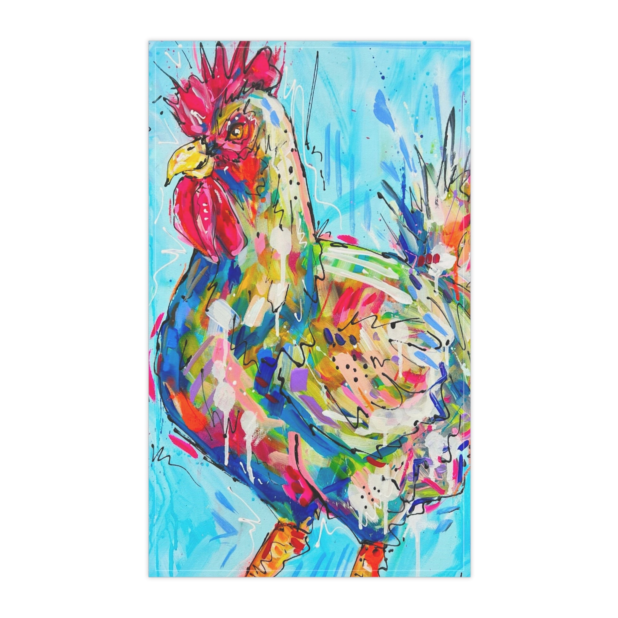 Chicken Tea Towel