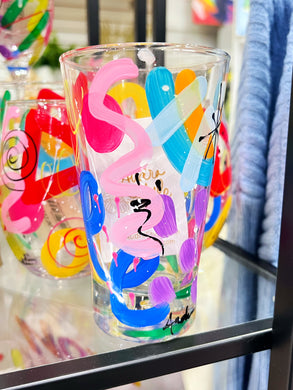 Abstract Cooler Glass