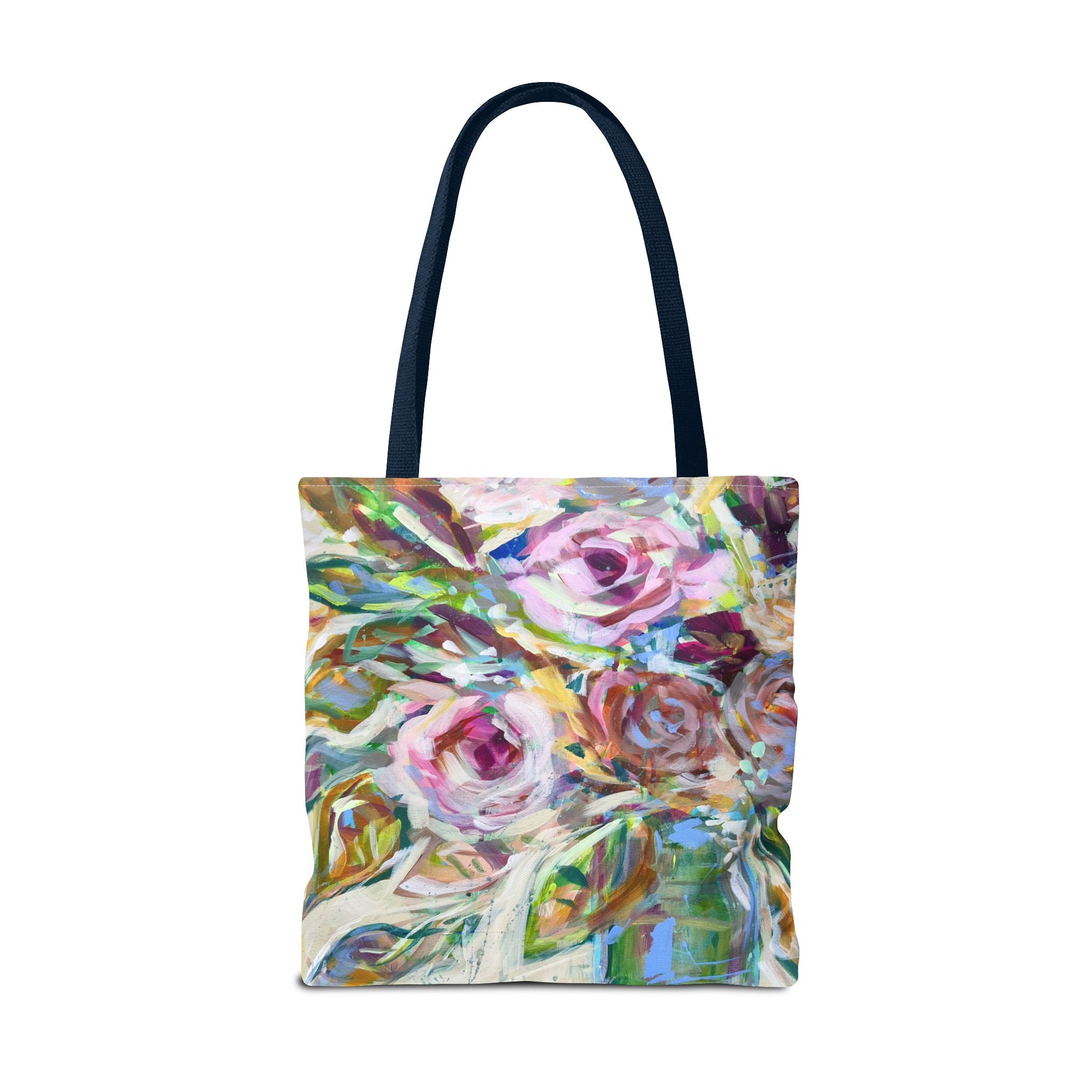 Muted Floral Tote Bag