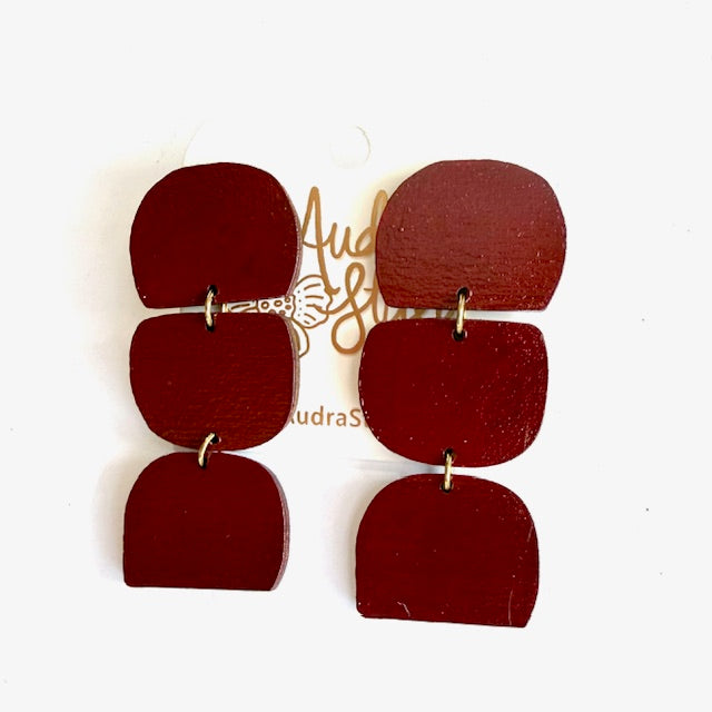 Triple Dangle Earrings - 16 Colors