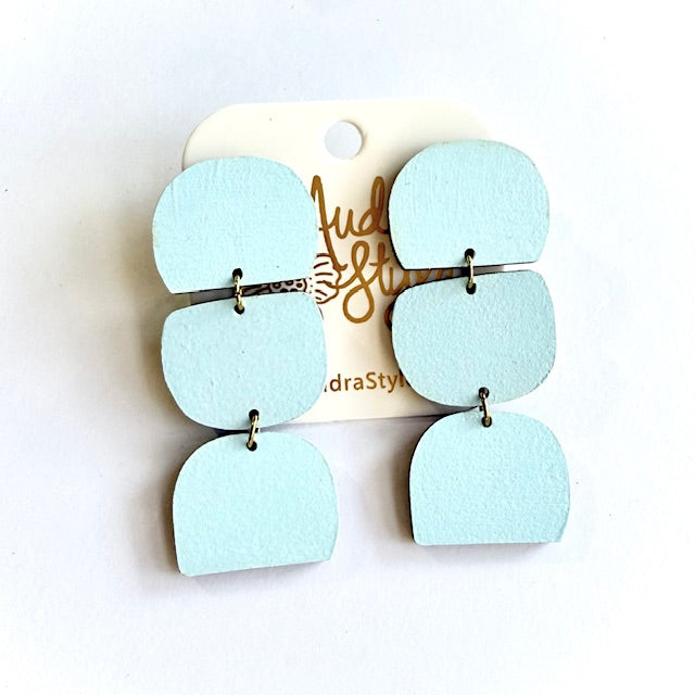 Triple Dangle Earrings - 16 Colors