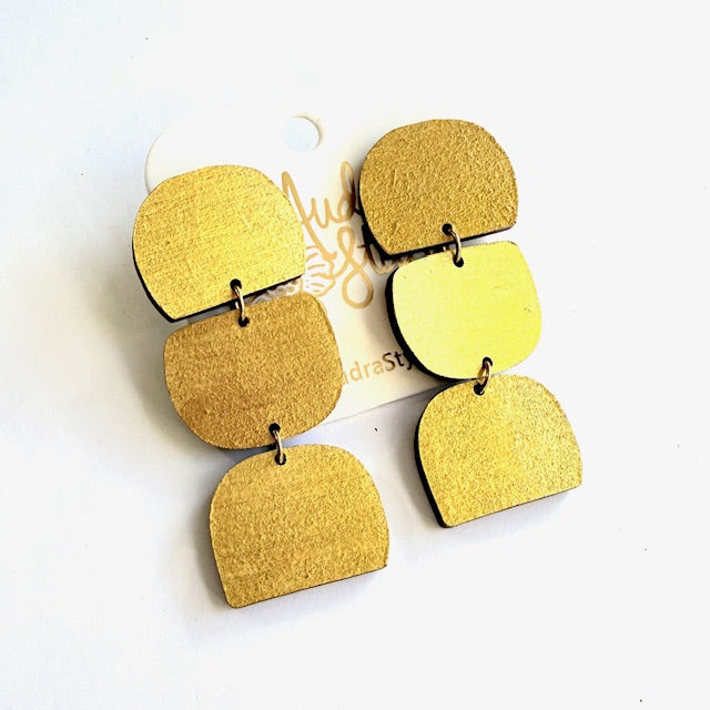 Triple Dangle Earrings - 16 Colors