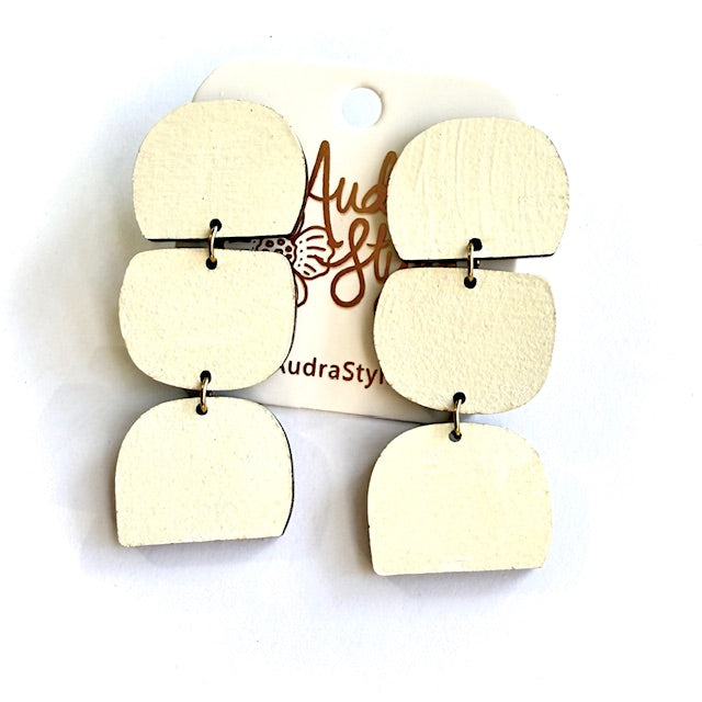 Triple Dangle Earrings - 16 Colors