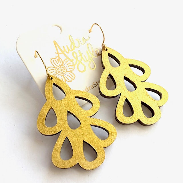 Loops Dangle Earrings - 16 Colors