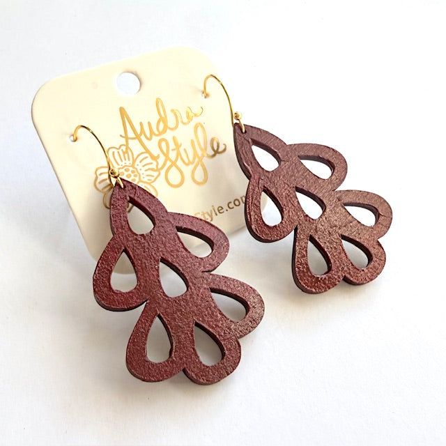 Loops Dangle Earrings - 16 Colors