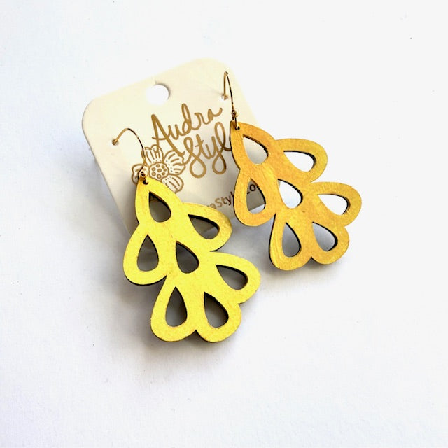 Loops Dangle Earrings - 16 Colors