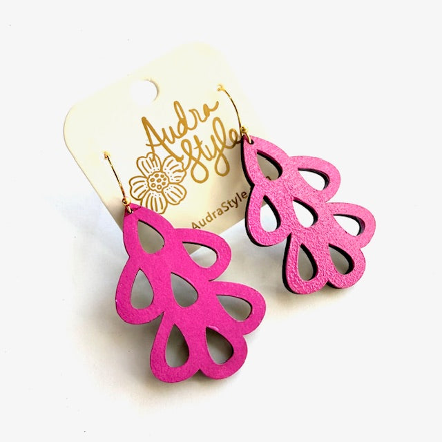 Loops Dangle Earrings - 16 Colors