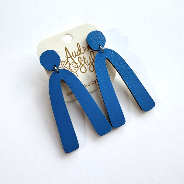 Arch Dangle Earrings - 16 Colors