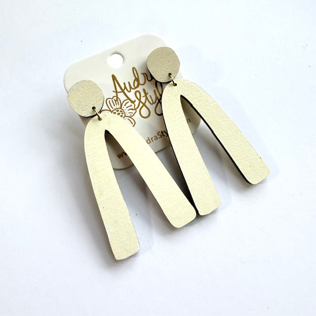 Arch Dangle Earrings - 16 Colors