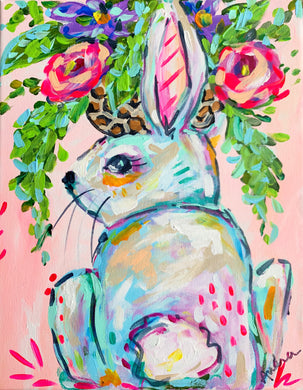 Harvey - Bunny Reproduction Print - On Paper or Canvas