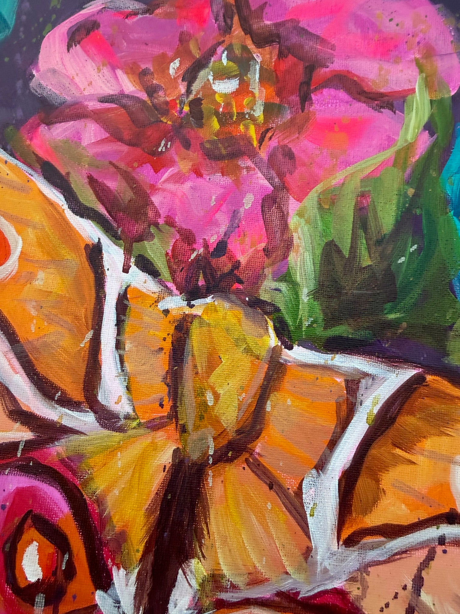 Porch Light Gospel | Original Moth Painting | Audra Style