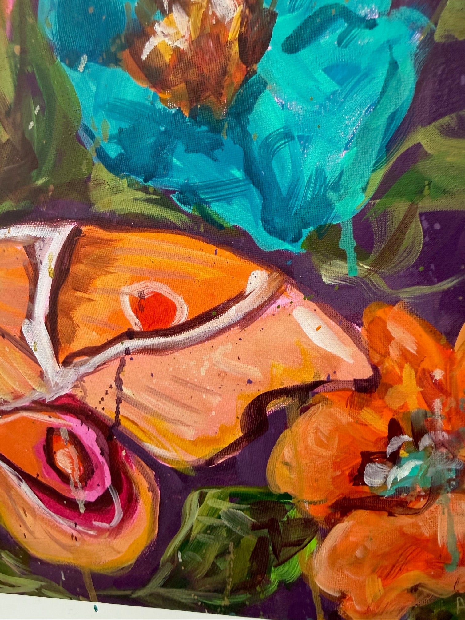 Porch Light Gospel | Original Moth Painting | Audra Style