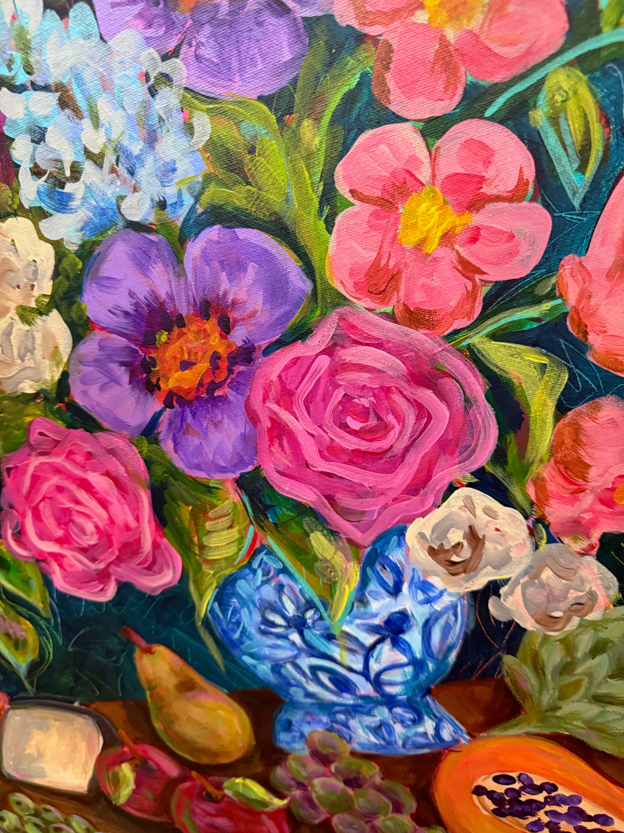 The Generous Table - Original Acrylic Painting 20x24 | Audra Style
