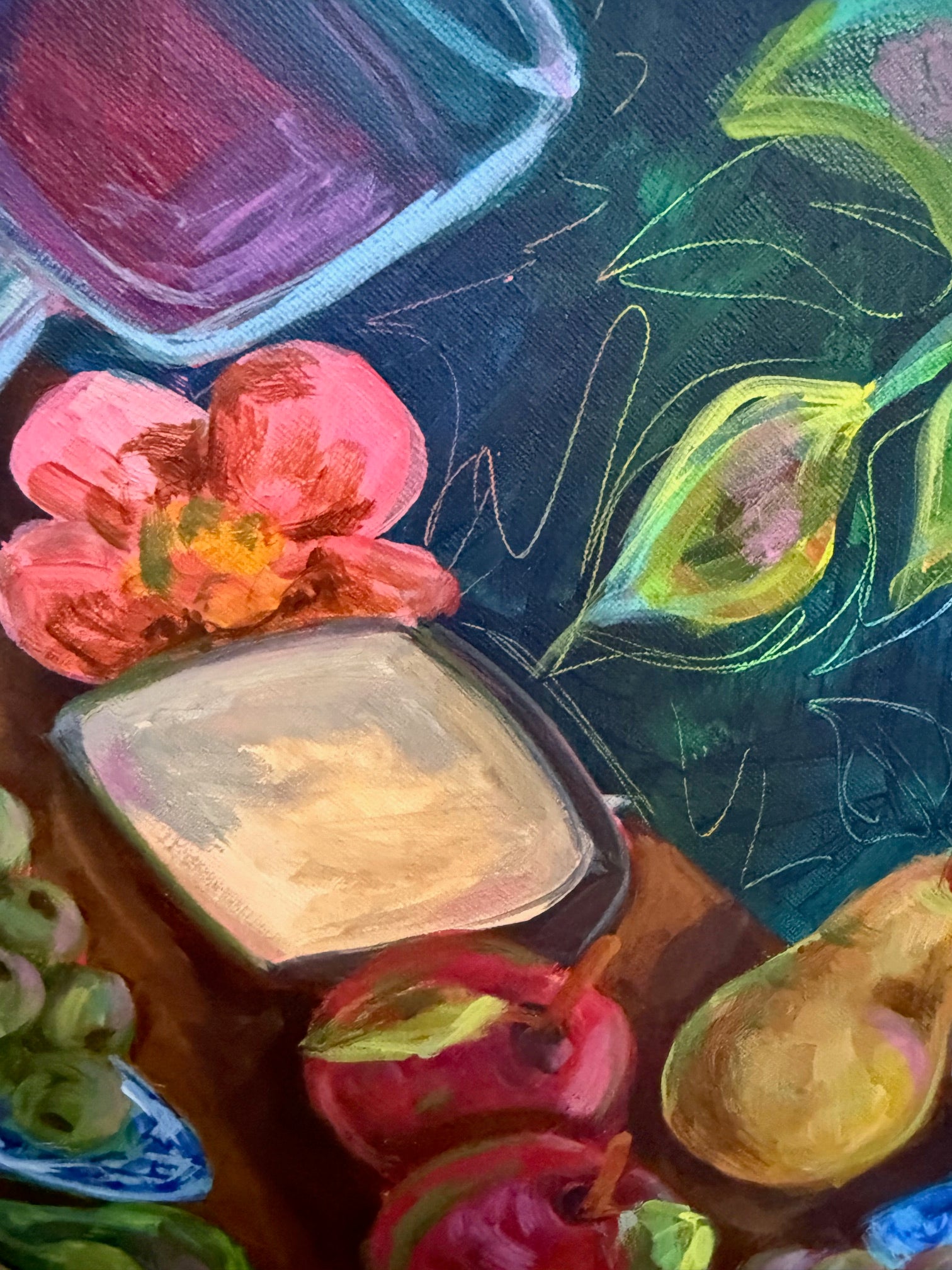 The Generous Table - Original Acrylic Painting 20x24 | Audra Style