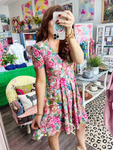 Load image into Gallery viewer, Short Sleeve Summer Mini Dress