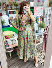 Load image into Gallery viewer, 3/4 SLEEVE LONG SUMMER DRESS