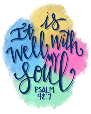 It Is Well With My Soul Reproduction Print
