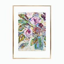 Load image into Gallery viewer, Muted Floral Reproduction Print - On Paper or Canvas
