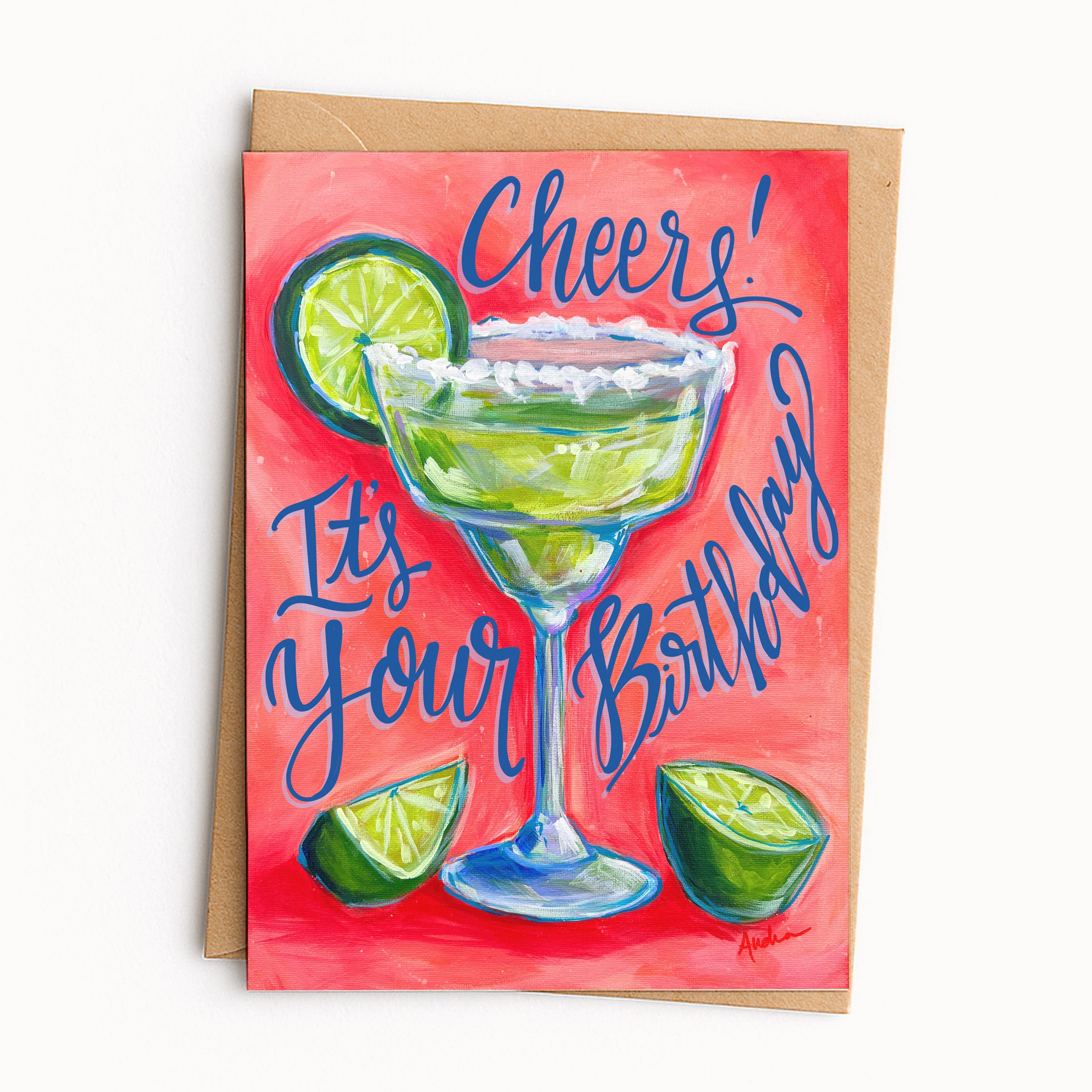 Cheers! It's Your Birthday Greeting Card