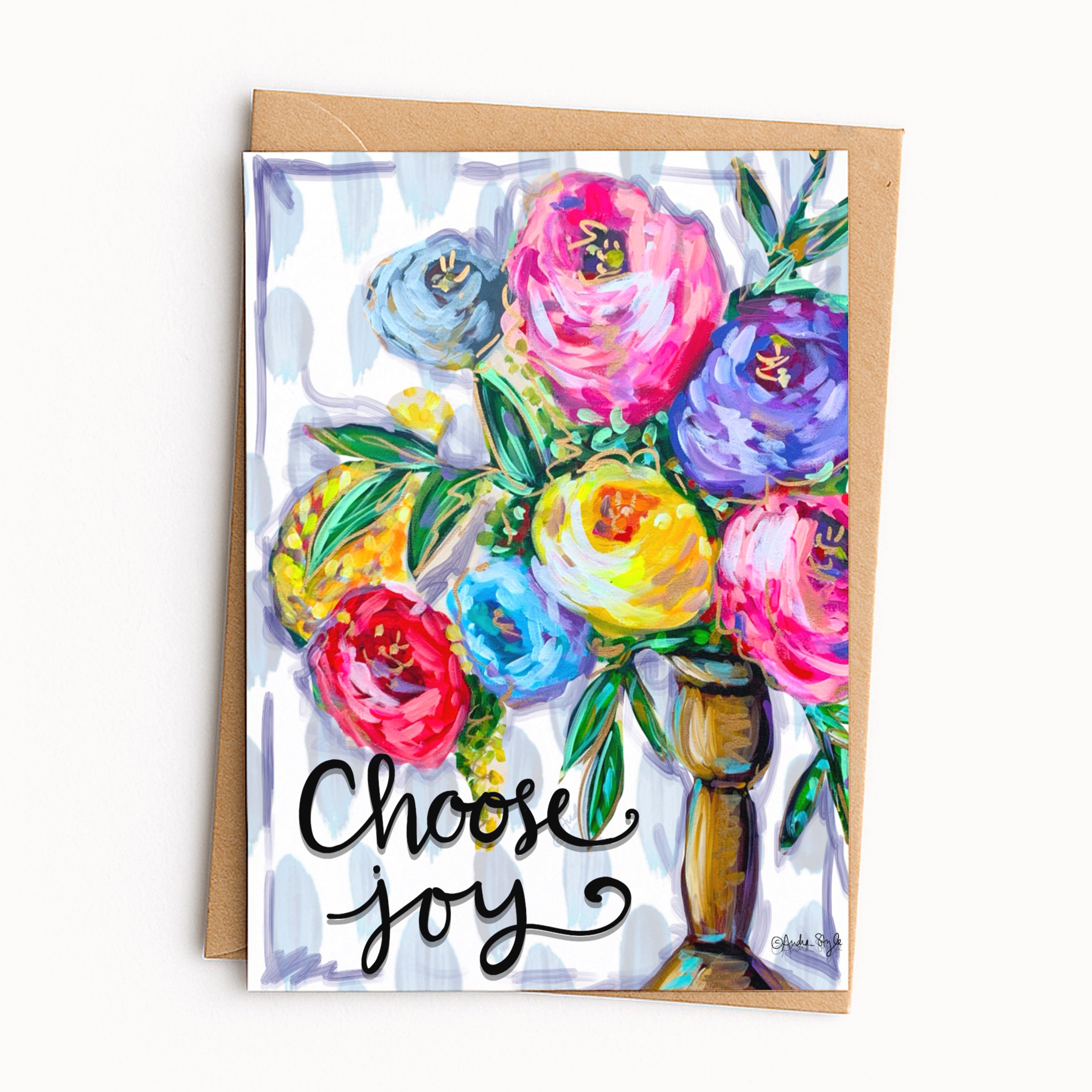 Choose Joy Greeting Card
