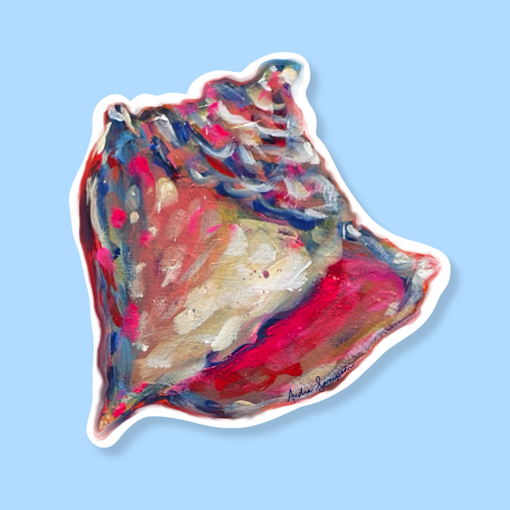 Conch Shell Sticker
