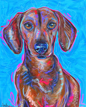 Load image into Gallery viewer, Dachshund Reproduction Print