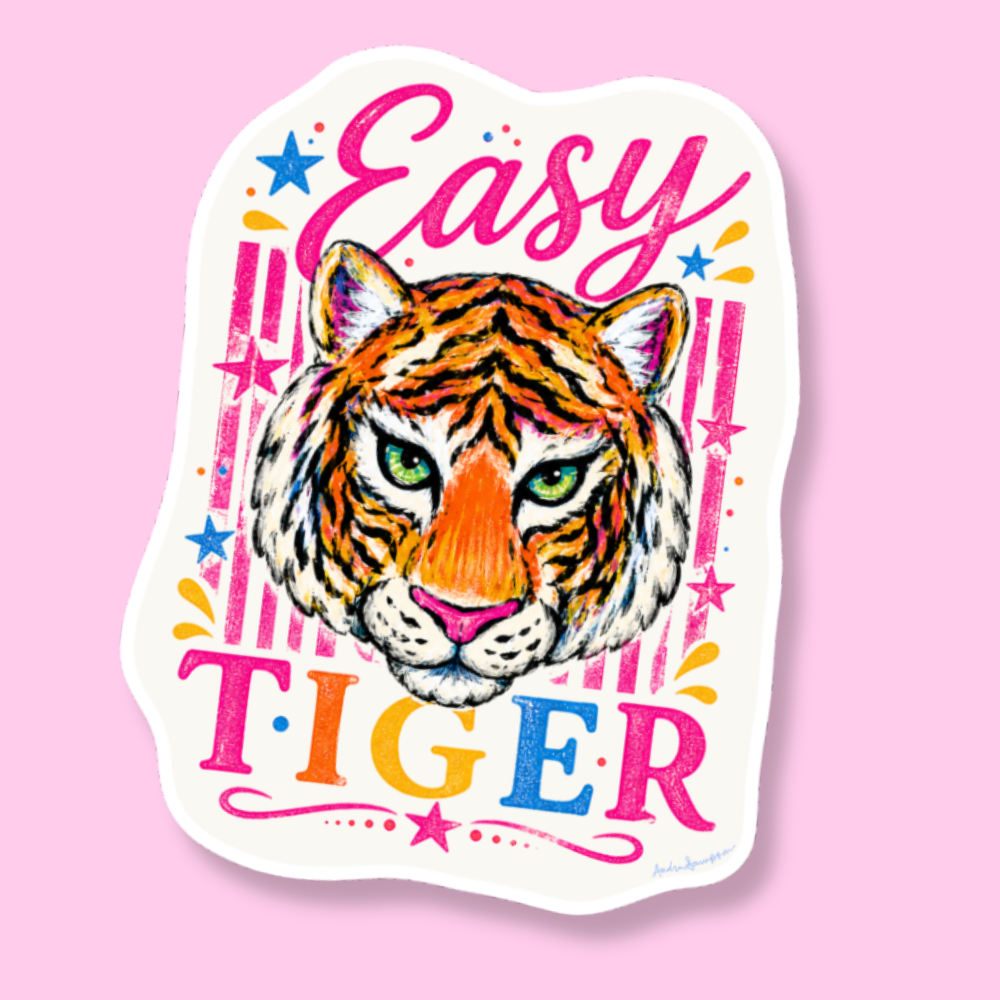 Easy Tiger Sticker