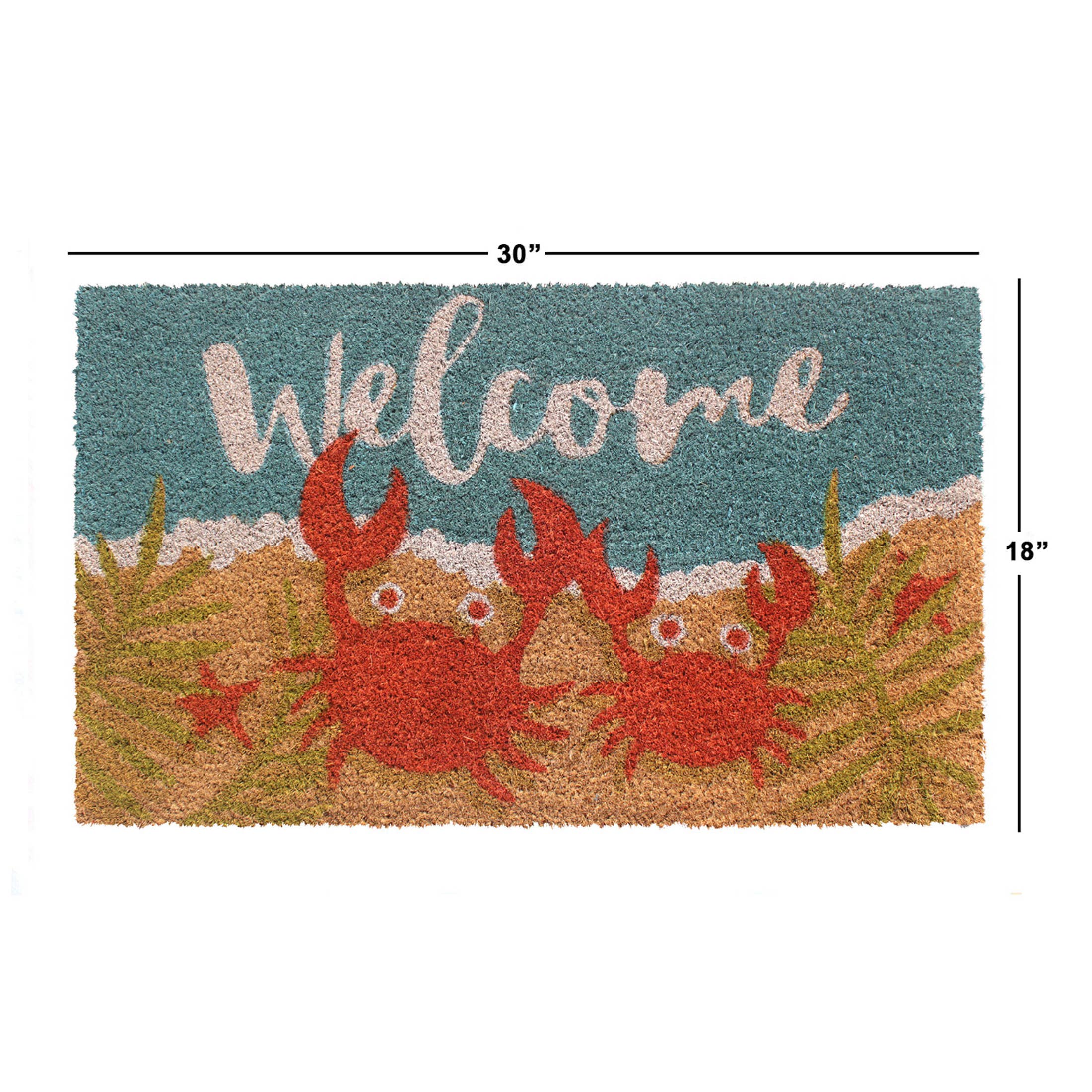 Doormat - Welcome Crabs 18"x30" Rug