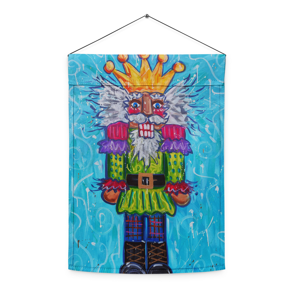 Full Nutcracker Garden flag