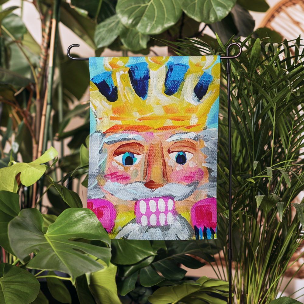 Nutcracker Garden flag