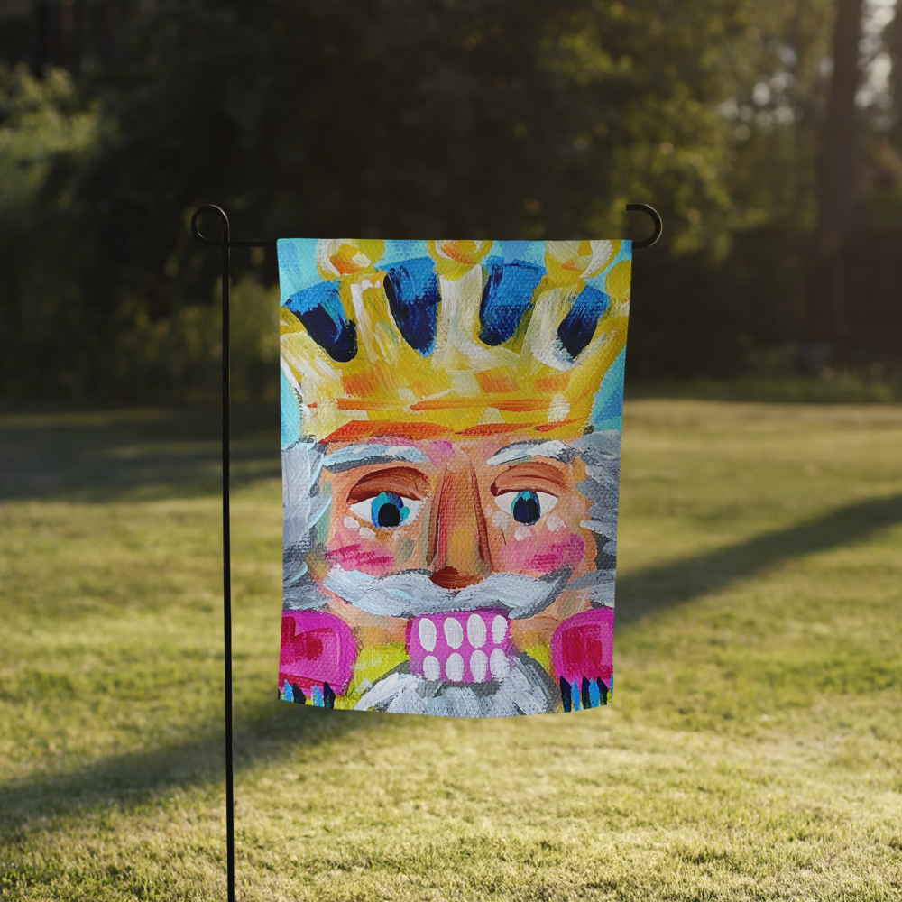 Nutcracker Garden flag