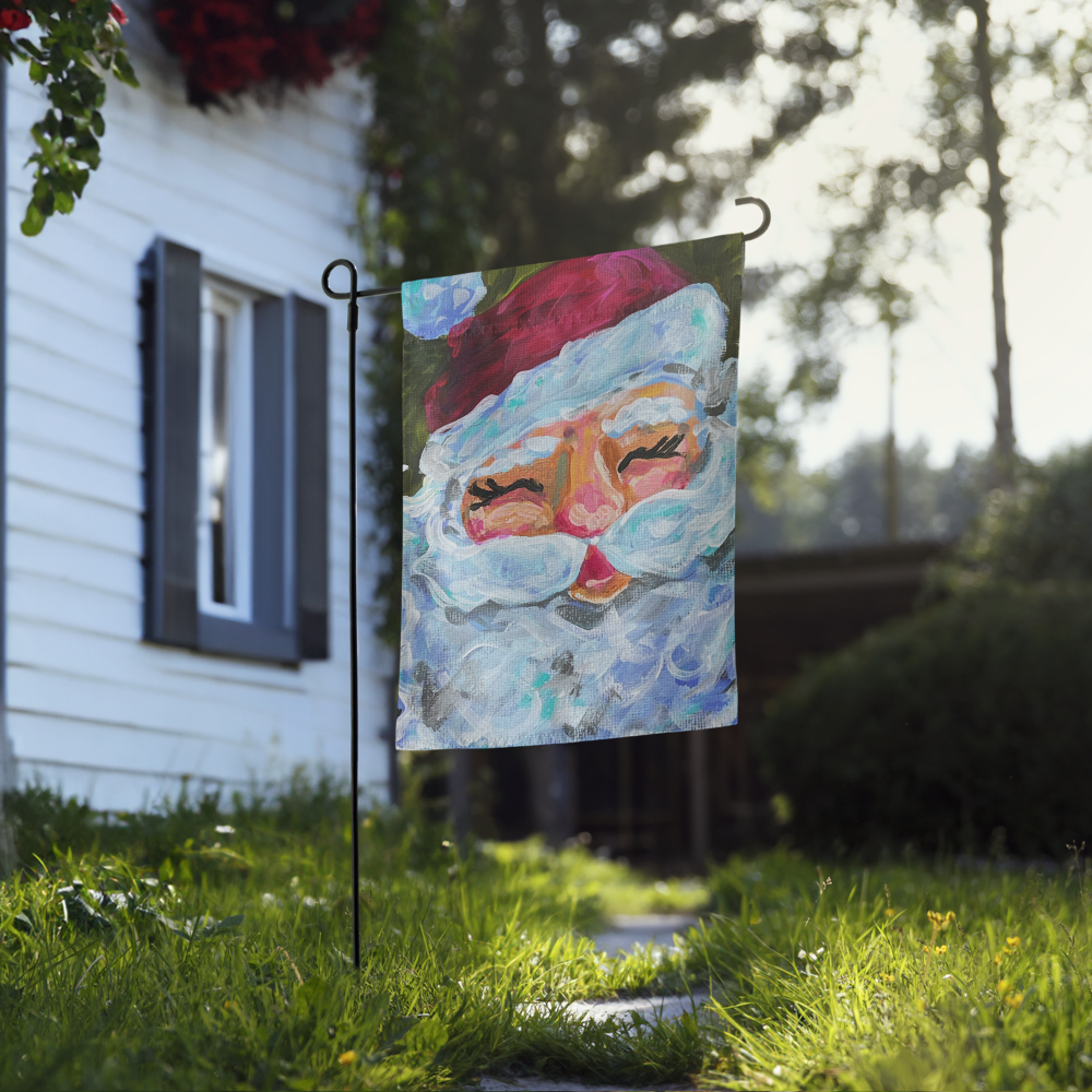 Santa Claus Garden flag