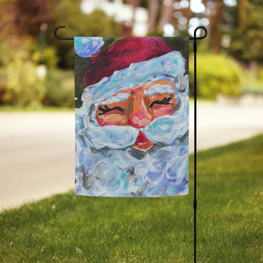 Santa Claus Garden flag