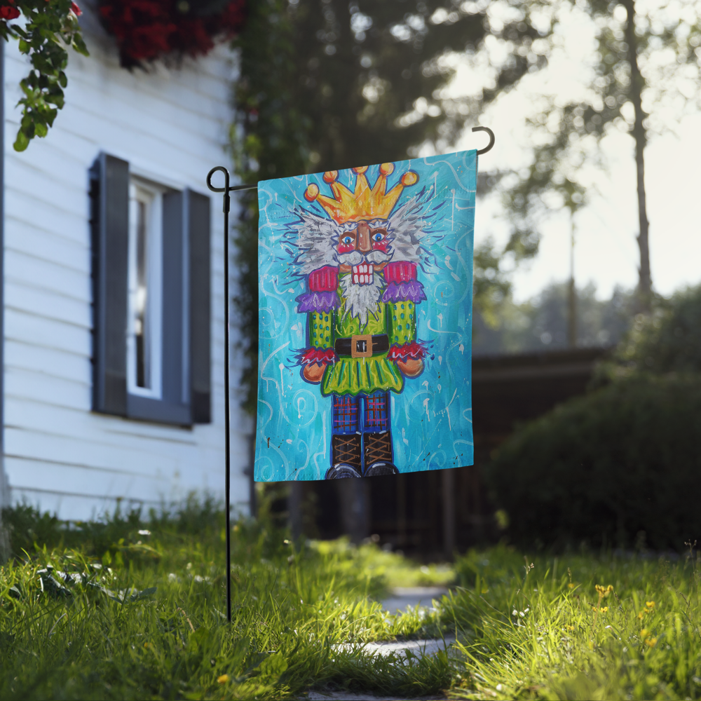 Full Nutcracker Garden flag