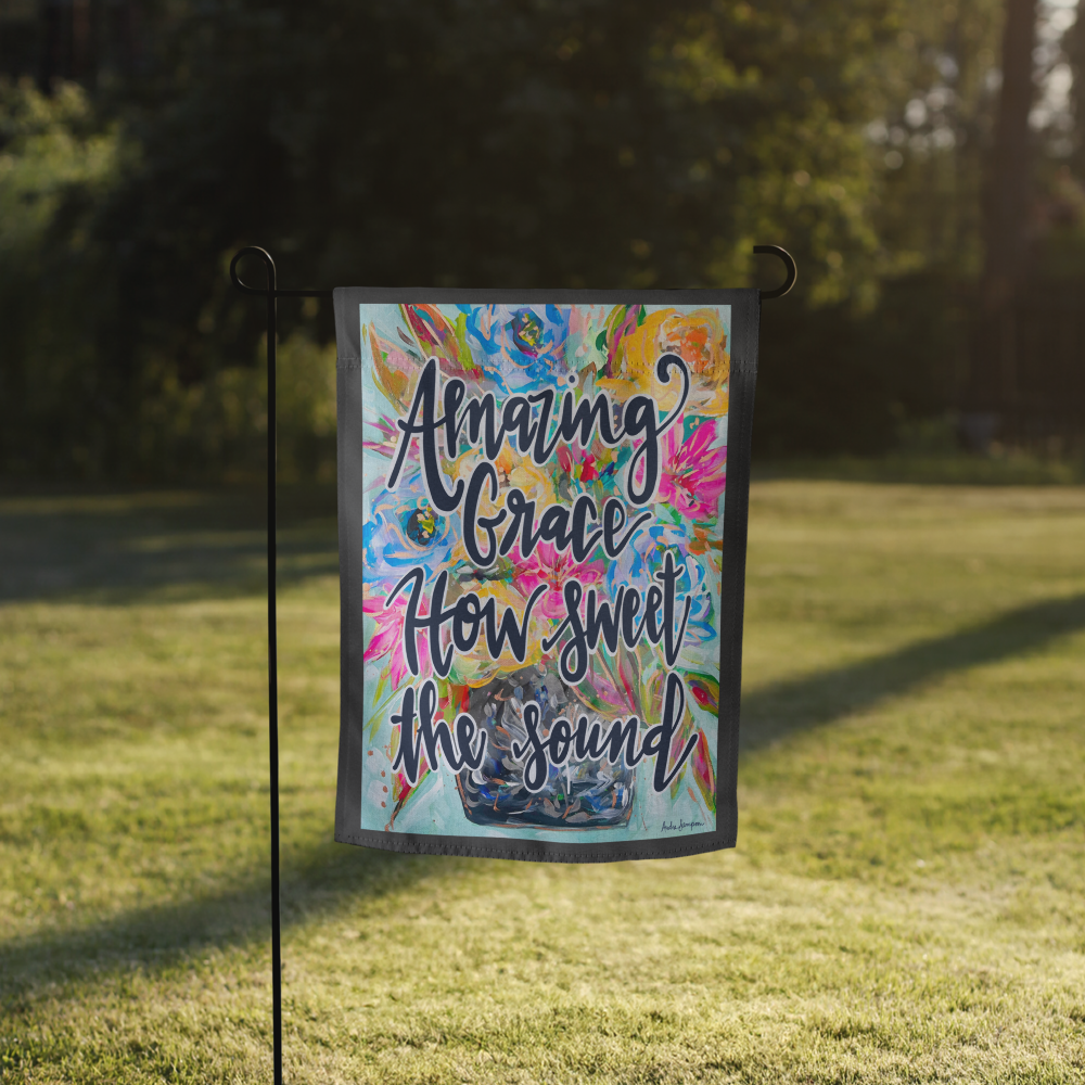 Amazing Grace Garden Flag