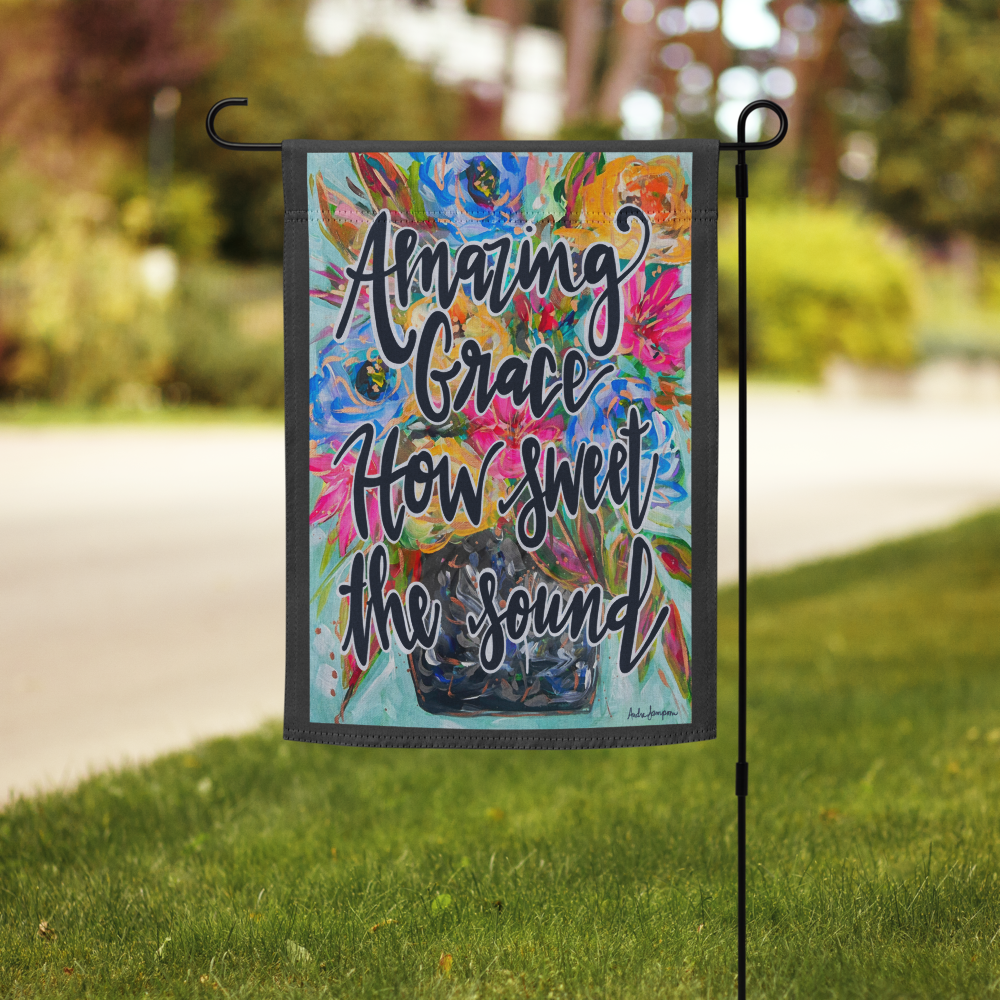 Amazing Grace Garden Flag