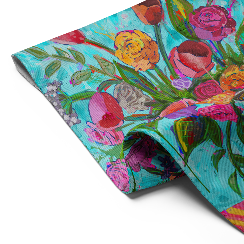 Pink Chinoiserie Garden flag