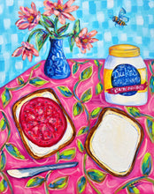 Load image into Gallery viewer, “Tomato Sandwich” 16x20 Original Painting on Canvas