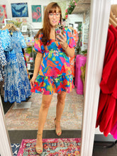Load image into Gallery viewer, Floral Print Mini Dress