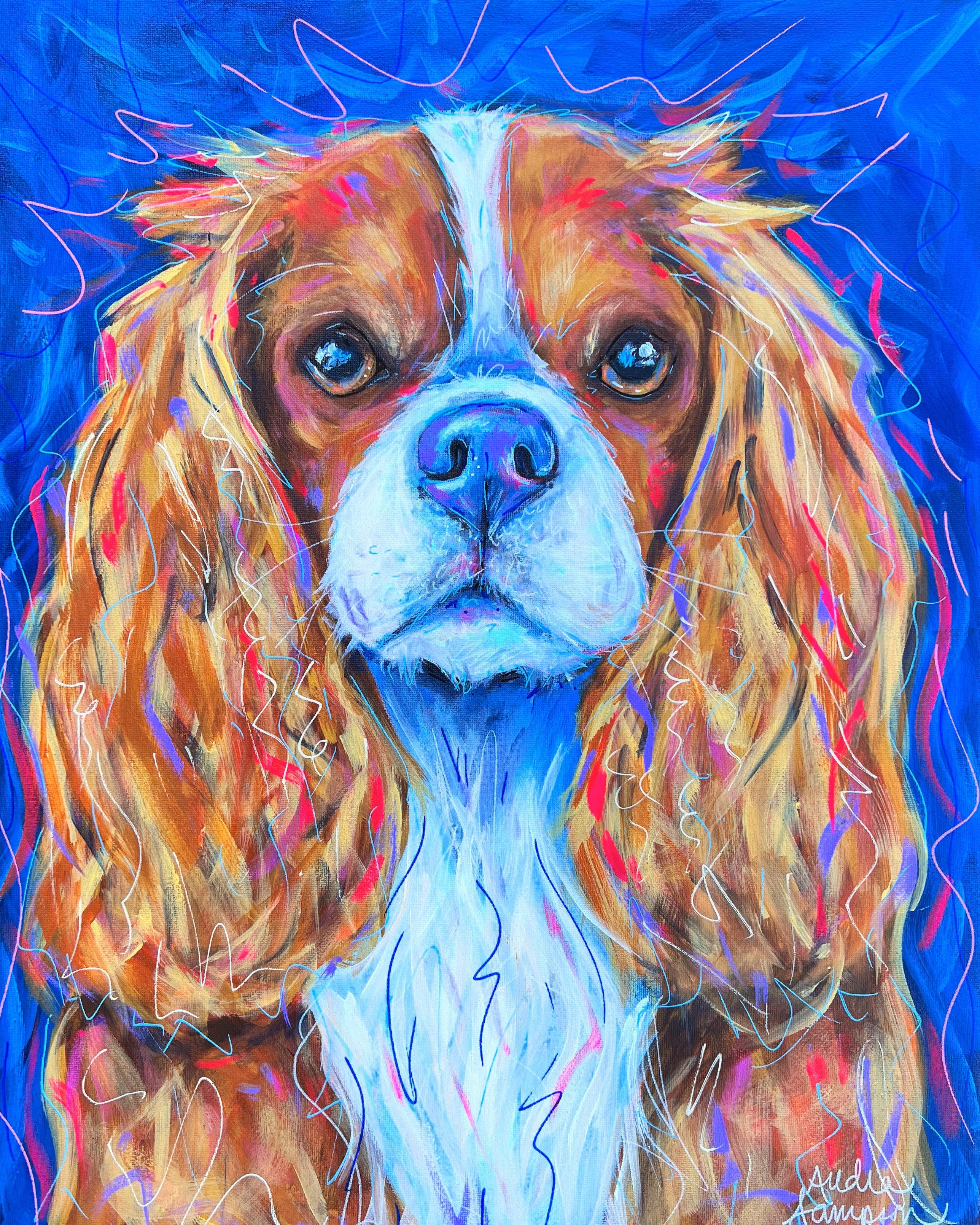 King Charles Cavalier Reproduction Print