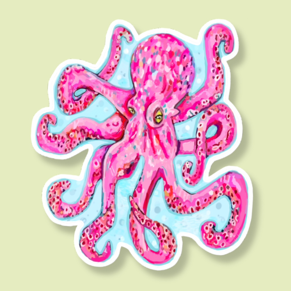 Octopus Sticker