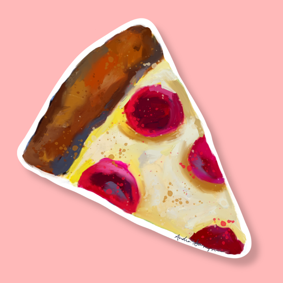 Pizza Slice Sticker