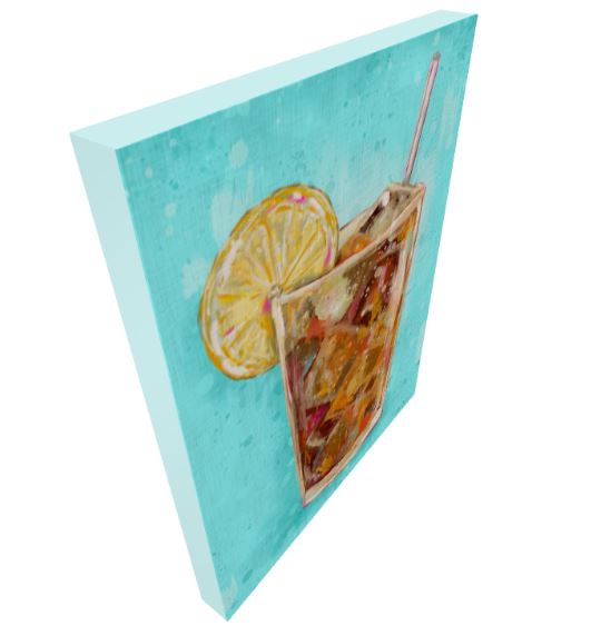 Sweet Tea Art Print on Paper or Canvas - Southern Wall Art