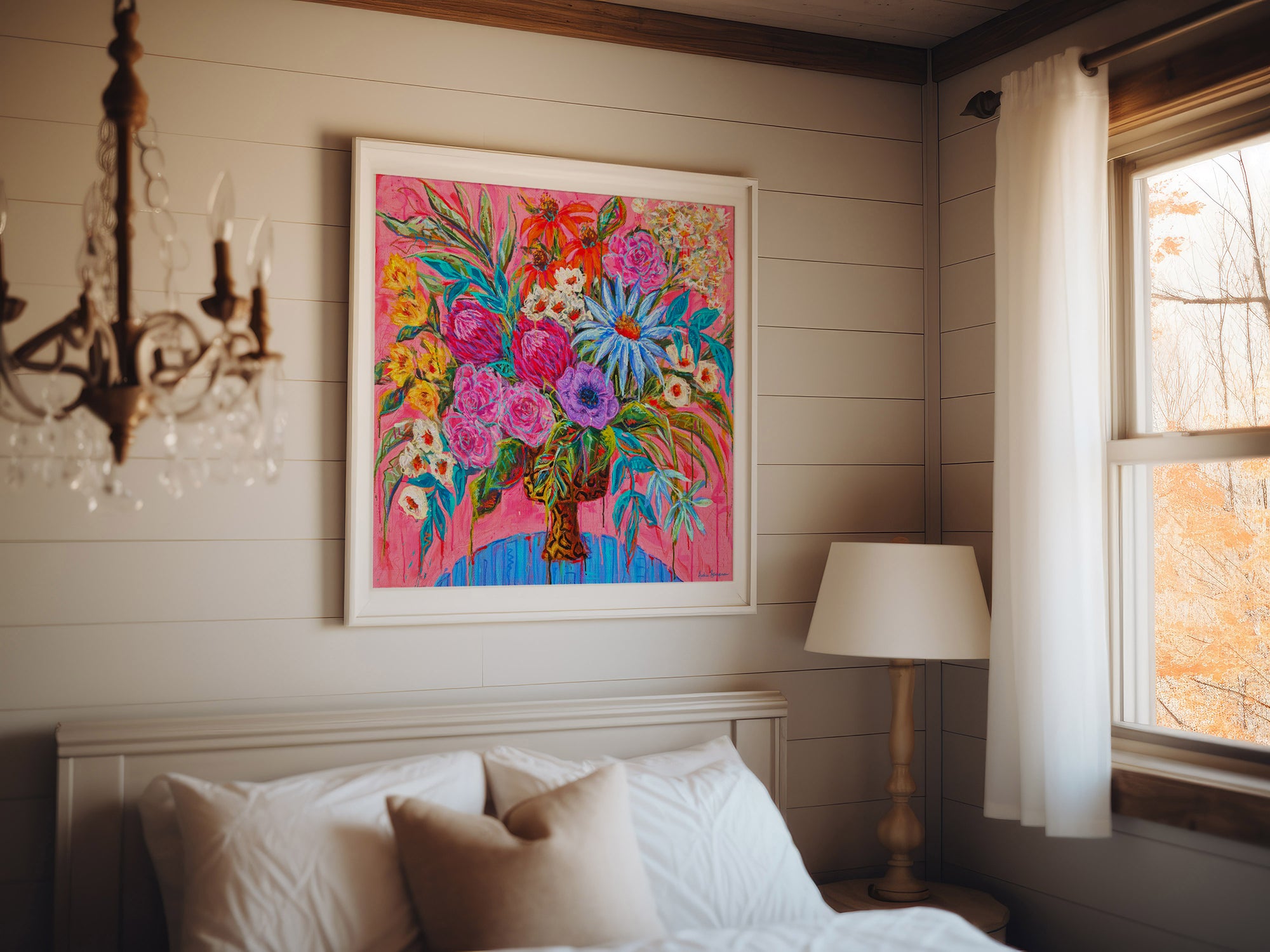 The Way That I Am | Floral Art Print by Audra Sampson